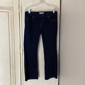 Banana Republic Bootcut Dark Denim Jeans